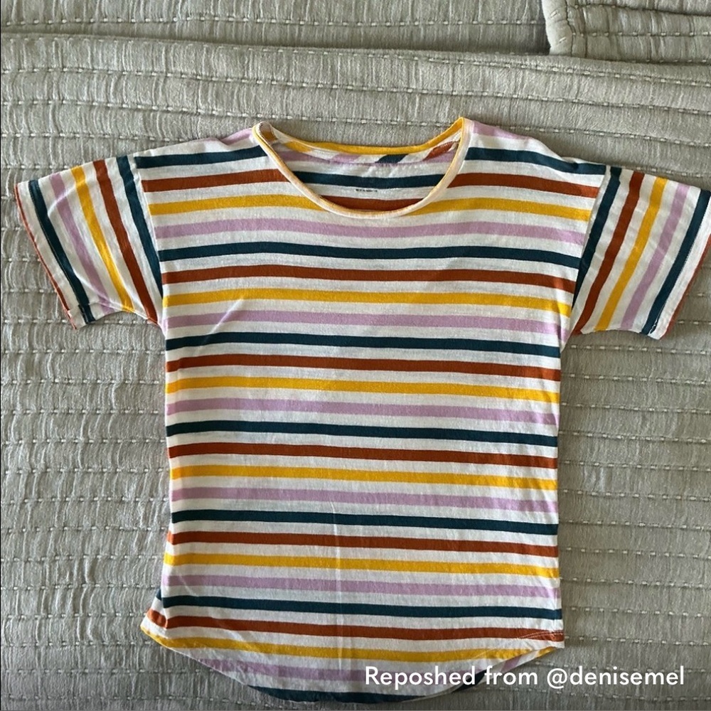 5/$20 Madewell Striped Short Sleeve Tee